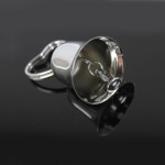 silver bell name card holder kissing bride groom_sml.jpg